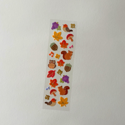 Stickers en Tissu Récolte d'Automne - Nb Co. Japan