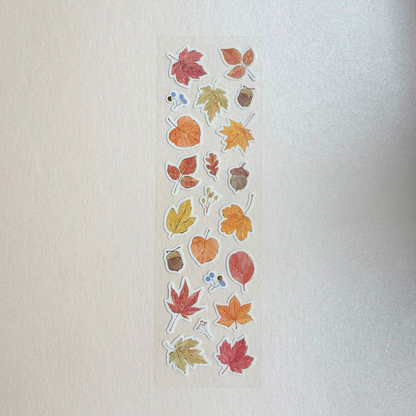 Stickers Feuilles d’automne dorées - Nb Co. Japan