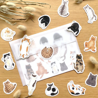 Stickers We Love Cats 4legs