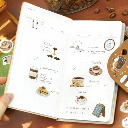 Pochette 45 Stickers Histoire autour d'un Café