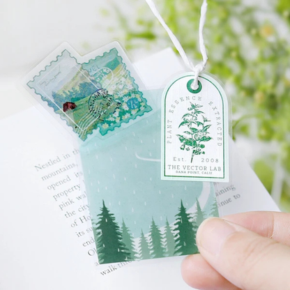 Pochette 45 Stickers Escapade en Vert