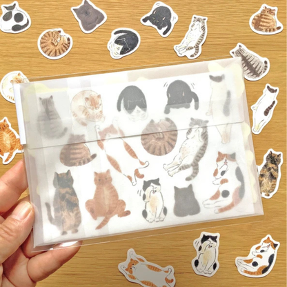 Stickers We Love Cats 4legs