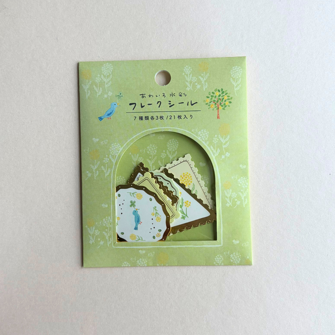 Pochette de Stickers Petit Jardin