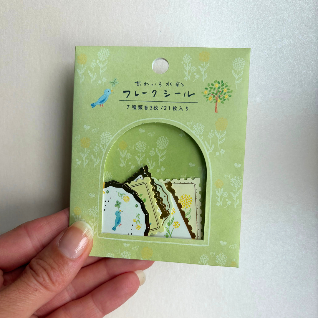 Pochette de Stickers Petit Jardin