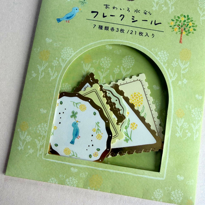 Pochette de Stickers Petit Jardin