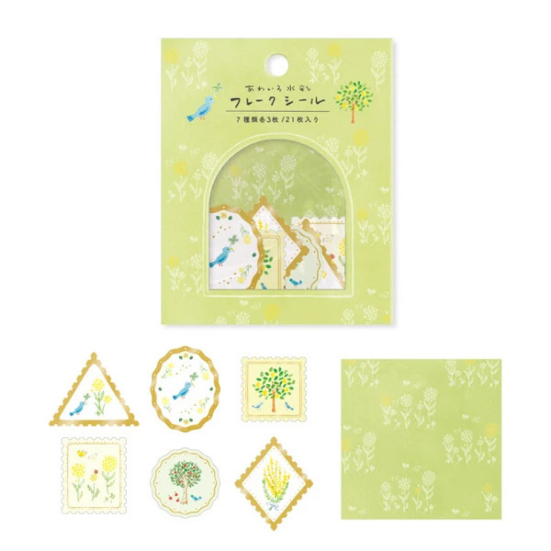 Pochette de Stickers Petit Jardin