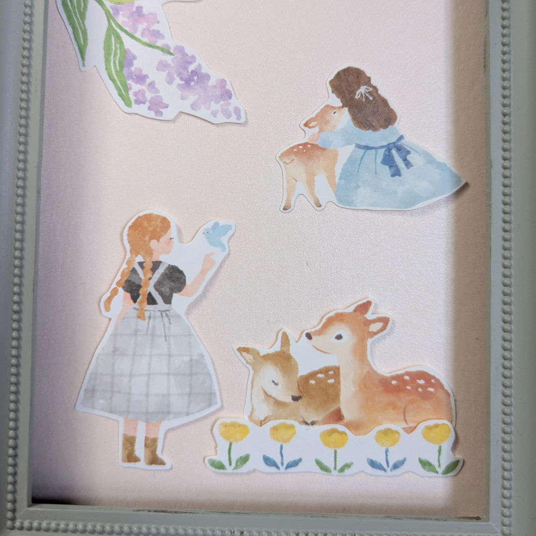 Pochette Stickers Biches et Lilas Mind Wave