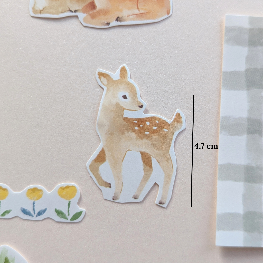 Pochette Stickers Biches et Lilas Mind Wave