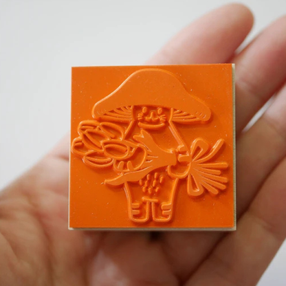 Tampon Chat Champignon Bouquet de Fleurs 4legs